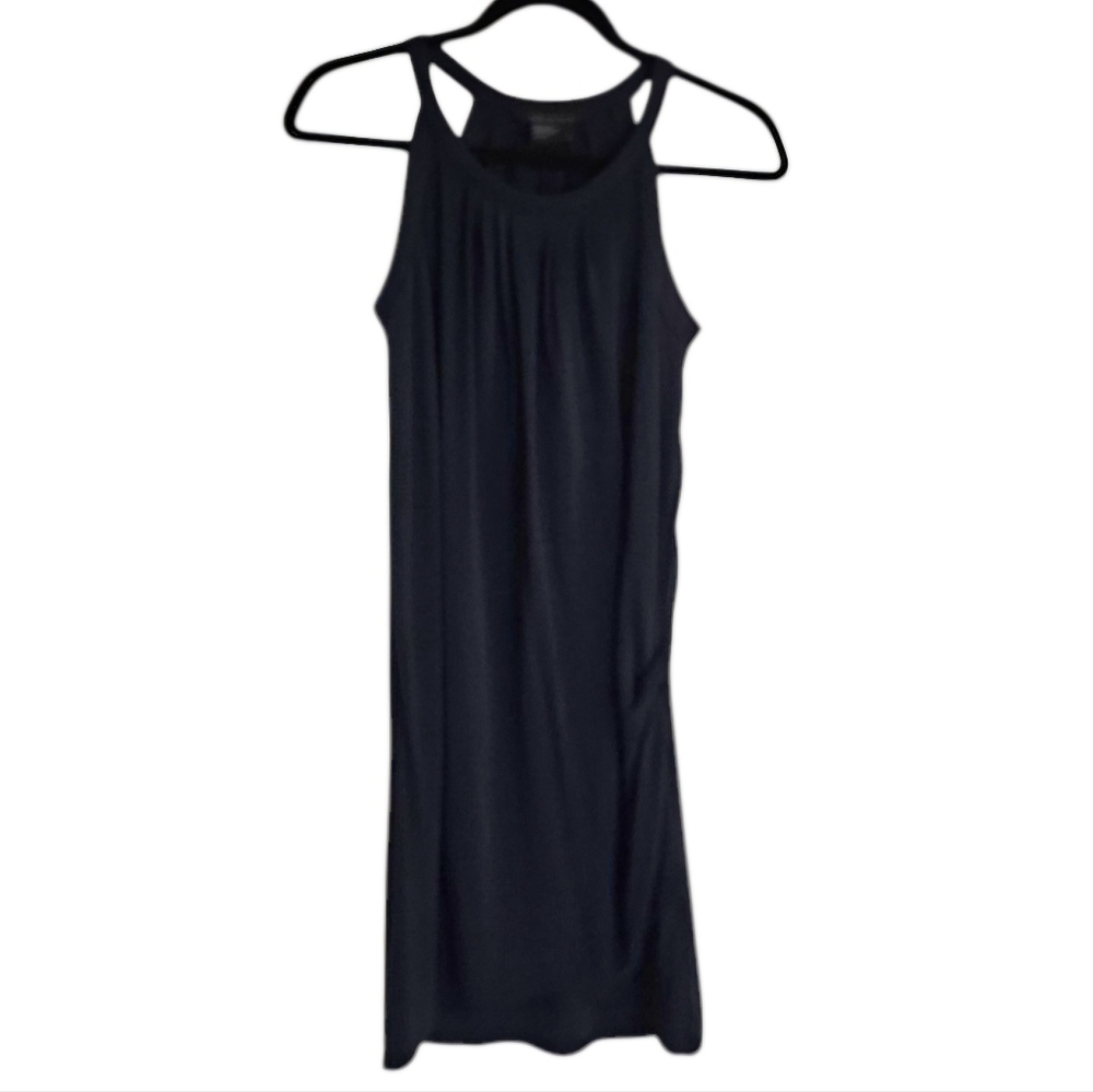 🔥A|X Armani Exchange Halter Navy Blue Dress size XS